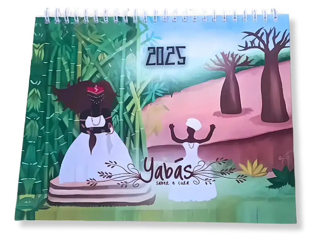 Agenda das Yabás Saber e Cura 2025 (Grande - 17,7 x 24cm)