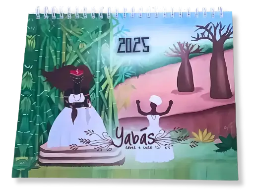 Agenda das Yabás Saber e Cura 2025 (Grande - 17,7 x 24cm)